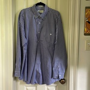 Orvis Men’s Button Down Long Sleeve Shirt, XXL, Classic Fit, 100% cotton
